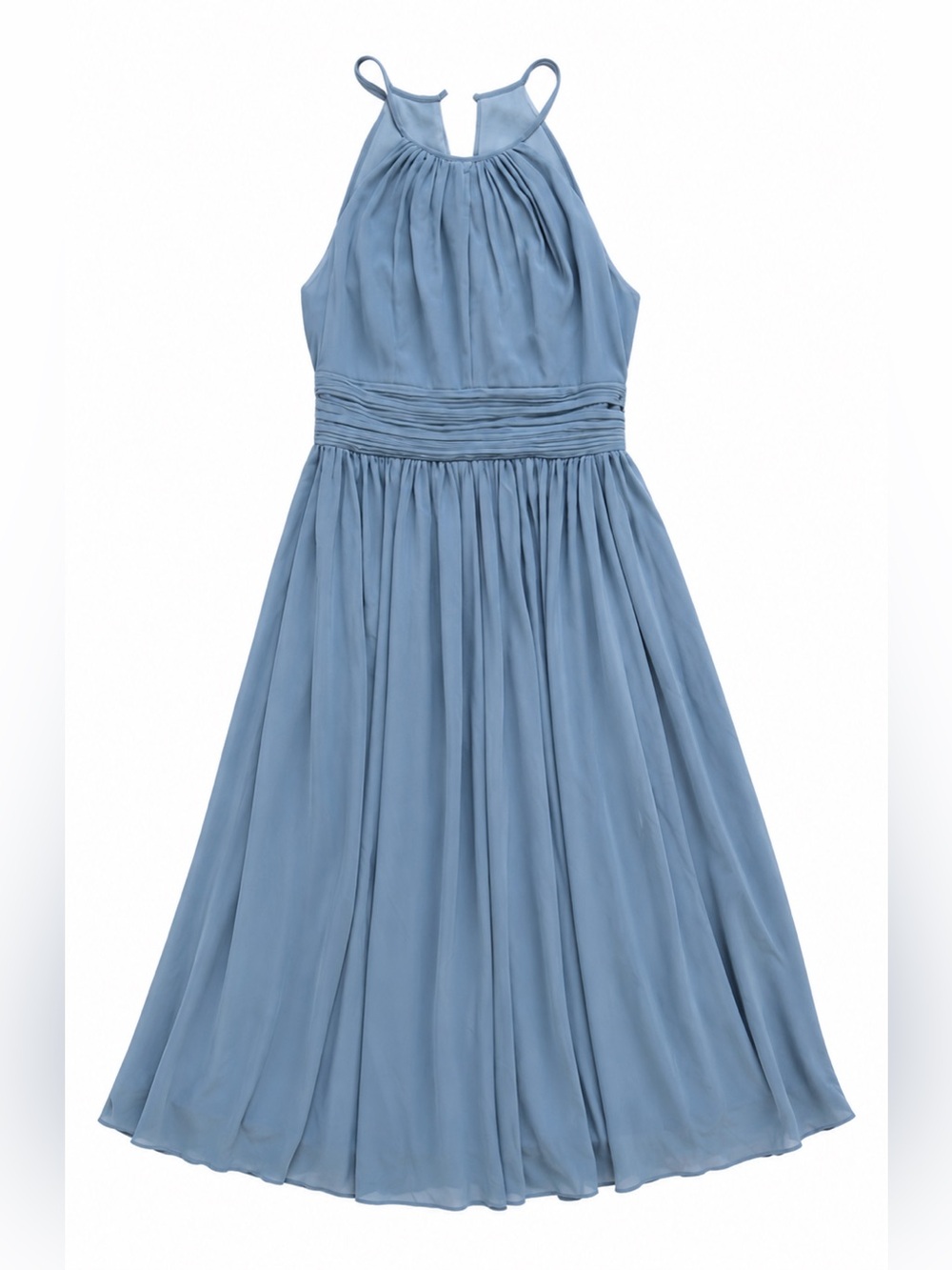 Women’s Blue Chiffon Dress Formal